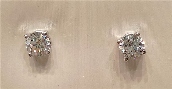 Orecchini Gazzola in Oro bianco Zircone OR/PL/ZIR - OR/PL/ZIR